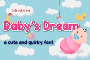Baby s Dream Font for Business Branding