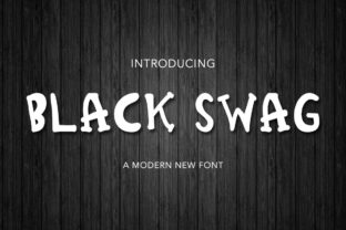 Black Swag Font for Eye-Catching Digital Campaigns