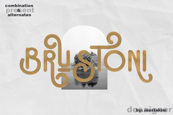 Brustoni Font for Eye-Catching Brand Content