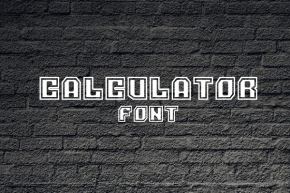 Calculator: A Display Font for Editorial Elegance