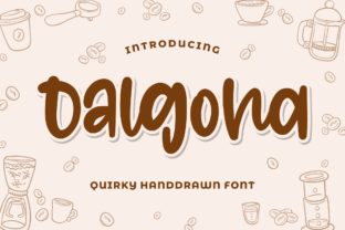 Dalgona Display Font Review