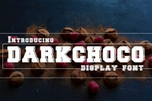 Darkchoco: A Versatile Display Font for Marketers and Designers