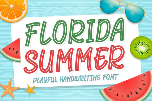 Florida Summer Font for Eye-Catching Brand Content