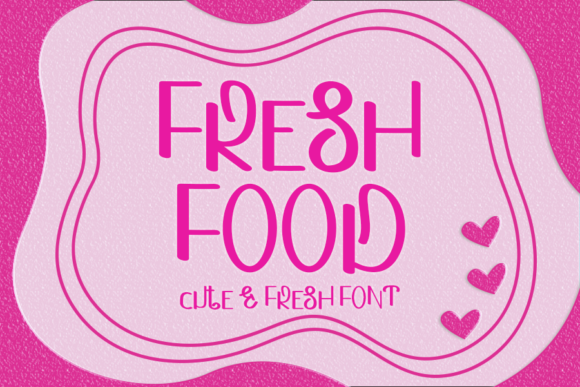 Fresh Food Font for Business Branding