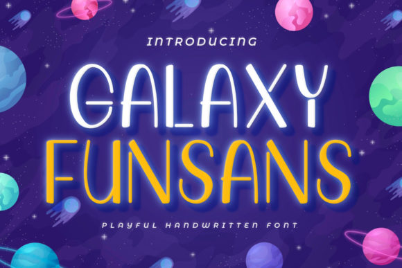 Galaxy Funsans for Business Branding and Design