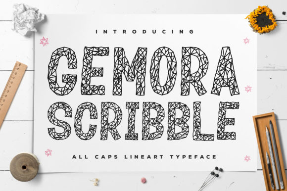 Gemora Scribble for Handmade Creations