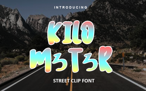 Kilometer Font for Clearer Campaign Messaging