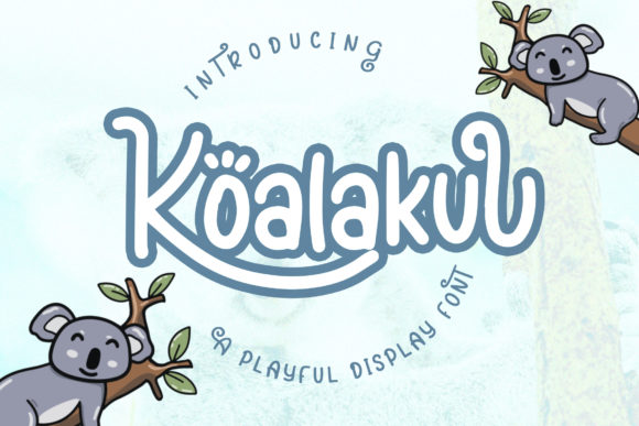 Koalakuu: A Playful Display Font for Creative Branding