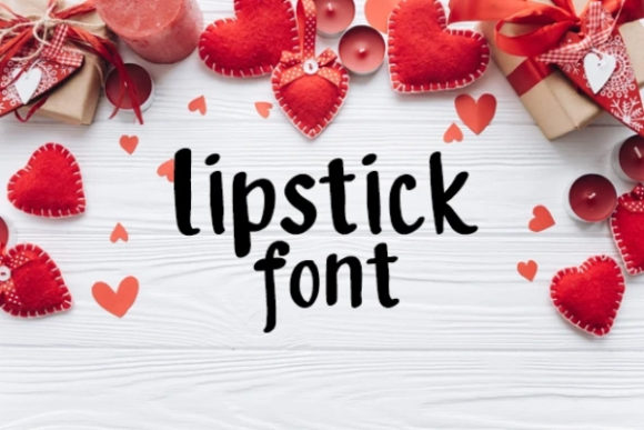 Lipstick Font for Eye-Catching Campaigns