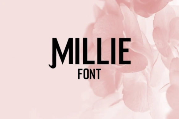 Millie Font for Handmade Creations and More