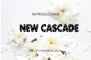 New Cascade: A Playful Display Font for Web Design