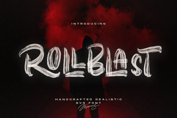 Rollblast: A Display Font with a Handcrafted Touch
