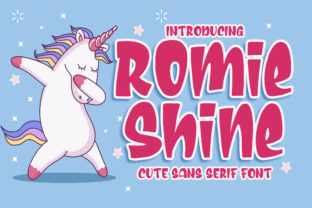 Romie Shine: A Display Font That Elevates Editorial Design