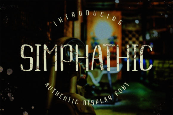 Simphathic: A Bold Display Font for Eye-Catching Campaigns