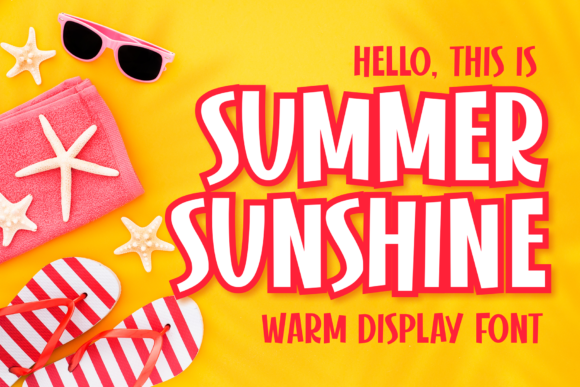 Summer Sunshine Font for Vibrant Web Designs