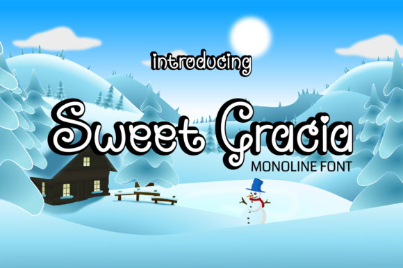 Sweet Gracia Display Font Review