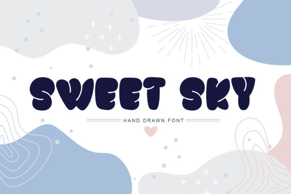 Sweet Sky: A Modern Display Font for Creative Projects