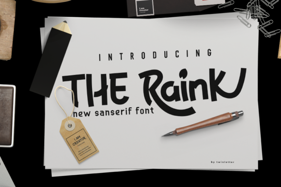 The Raink: A Friendly Font That Elevates Branding